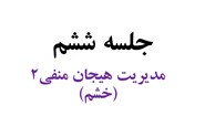 جلسه ششم (مدیریت هیجان منفی2)